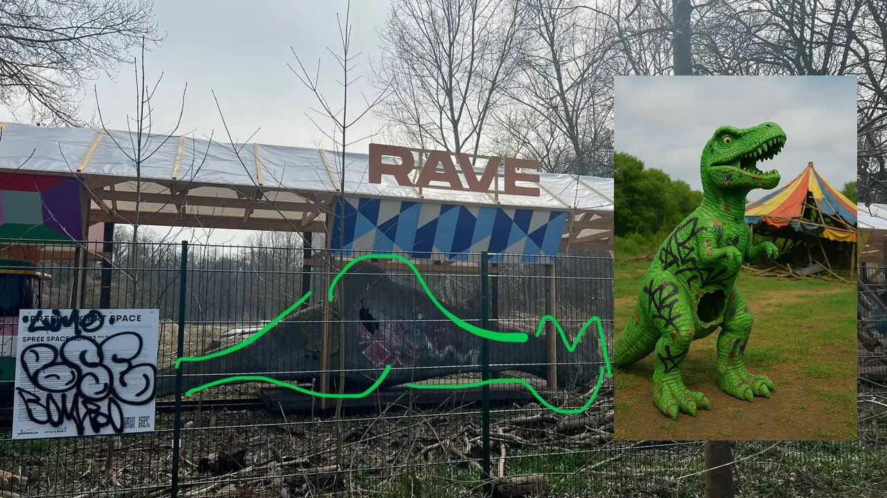 Real dinosaur