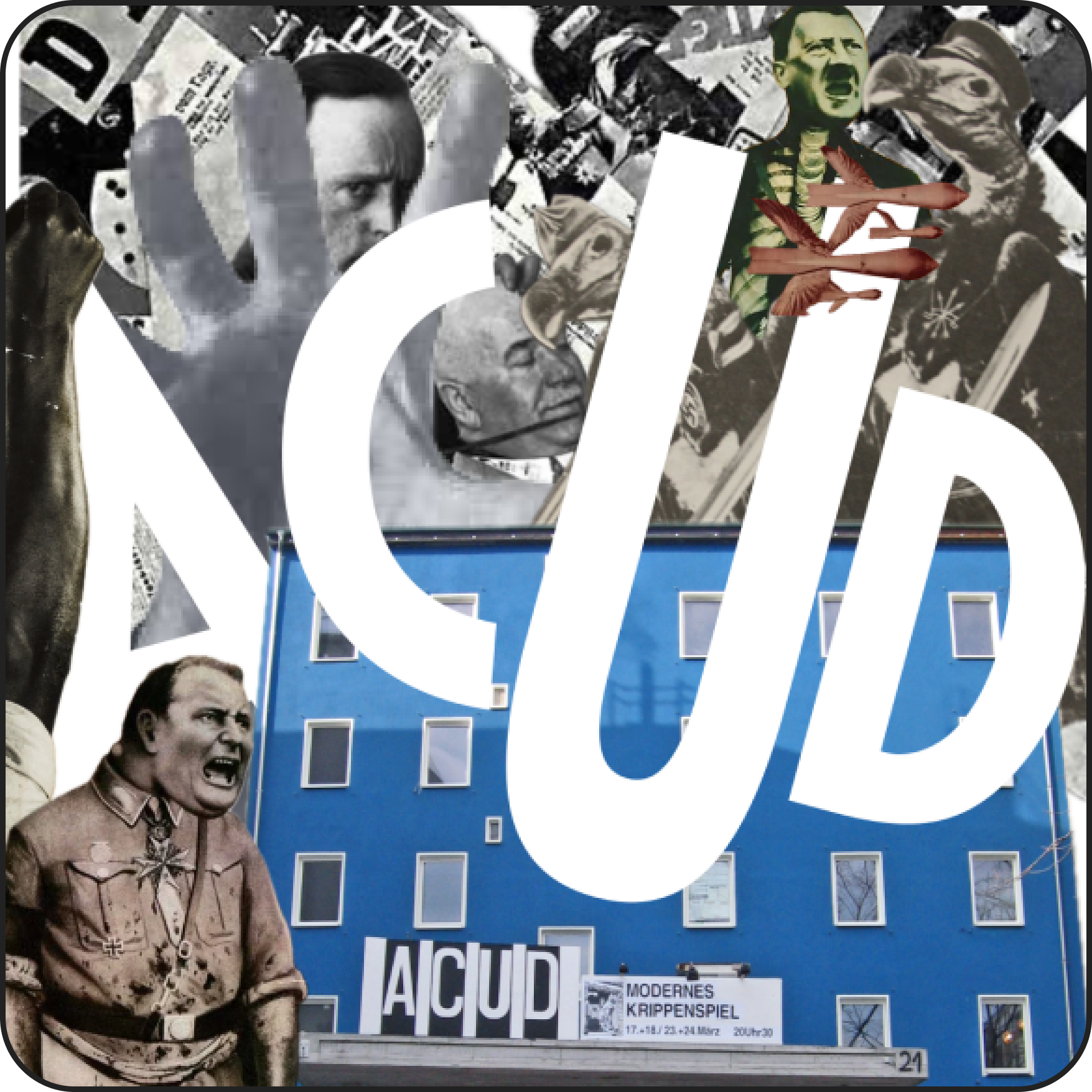 Collage for ACUD cinema